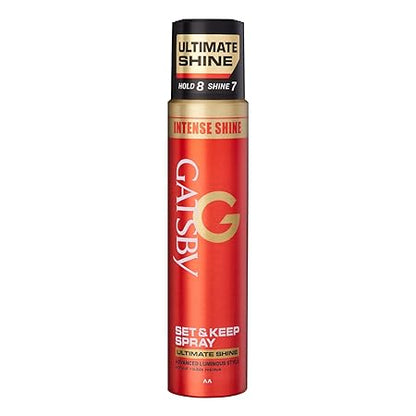 GATSBY HAIR SPRAY ULTIMATE SHINE 250ML