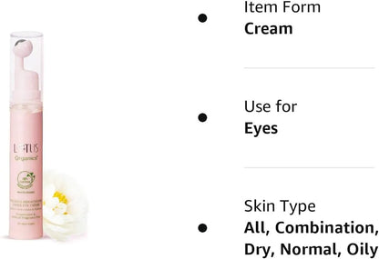 LOTUS ORGANICS PRECIOUS BRIGHTENING UNDER EYE CREAM 15ML