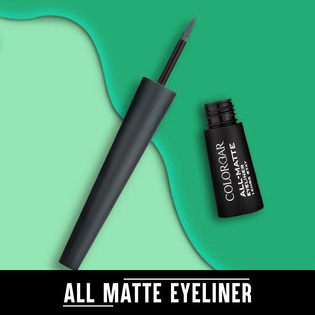 COLORBAR EYELINER ALL- MATTE 001 MATTE BLACK 2.5 ML