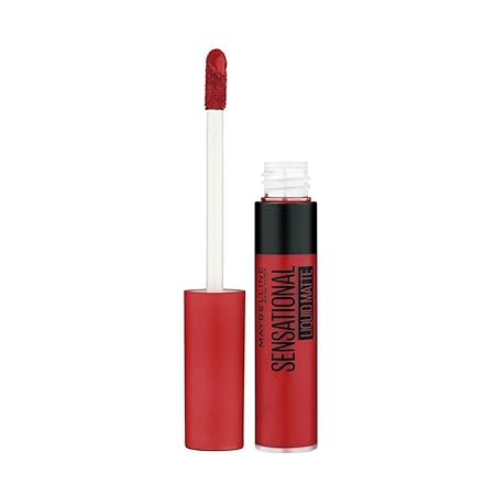 MAYBELLINE SENSATIONAL LIQUID MATTEE LIPSTICK 14 RED SERENA  CSLSLM14