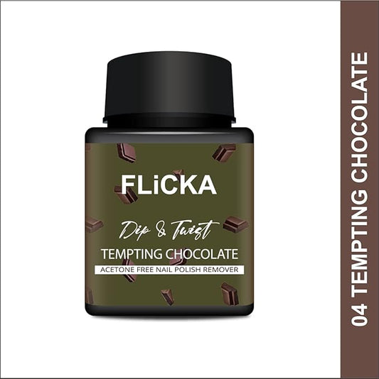 FLICKA NAIL REMOVER TEMPTING CHOCOLATE