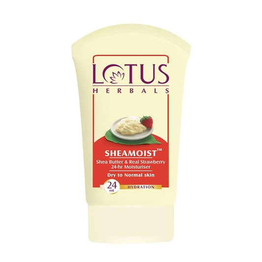 LOTUS HERBALS MOISTURISER SHEAMOIST 120 GRM