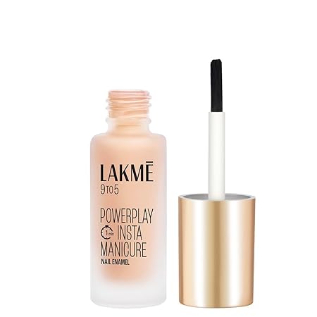 LAKME 9TO5 POWERPLAY INSTA MANICURE BNAIL N11 NUDE ECLIPSE 6ML