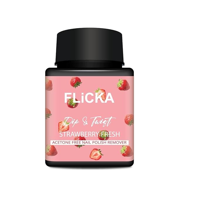 FLICKA NAIL REMOVER STRAWBERRY FRESH