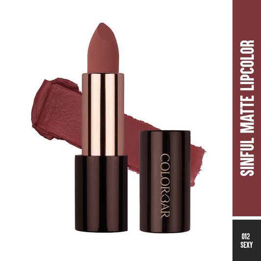 COLORBAR LIPSTICK SINFUL MATTE 012 SEXY 3.5 G