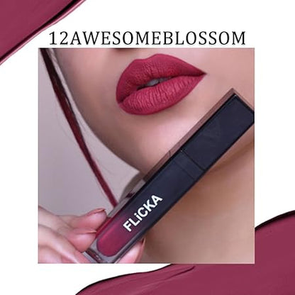 FLICKA LIPSTICK LIQUID 12 AWESOME BLOSSOM