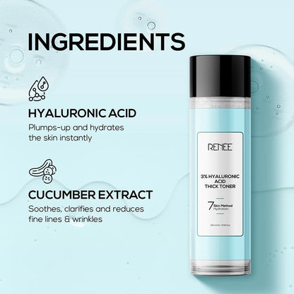 RENEE 3% HYALURONIC ACID THICK TONER 135ML