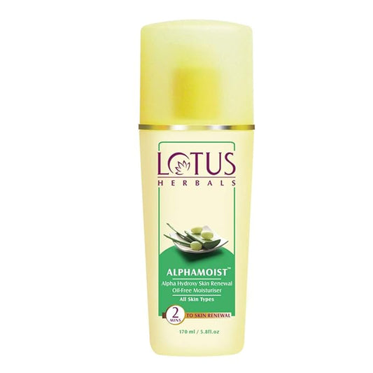 LOTUS HERBALS MOISTURISER ALPHAMOIST 170 ML