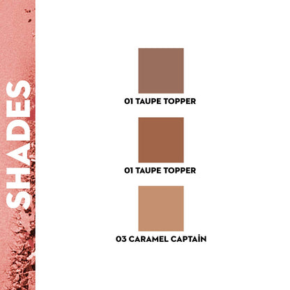 SUGAR BRONZER CONTOUR DE FORCE 01 TAUPE TOPPER 4 G