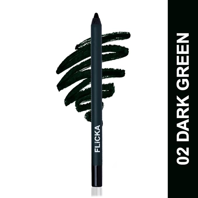 FLICKA KAJAL 02 DARK GREEN 1.2 GM