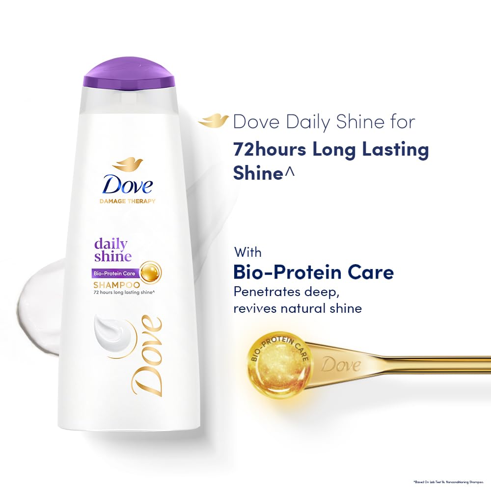 DOVE DAILY SHINE SHAMPOO 180ML