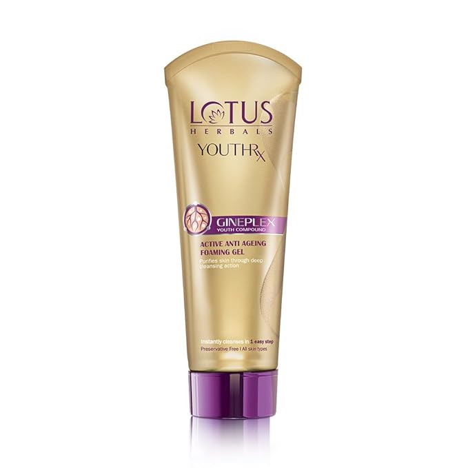 LOTUS HERBALS YOUTH RX ANTI AGEING FOAMING GEL 100 G