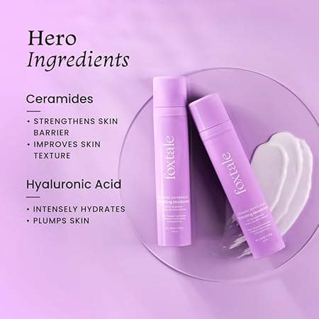 FOXTALE CERAMIDE SUPERCREAM HYDRATING MOISTURIZER 50ML