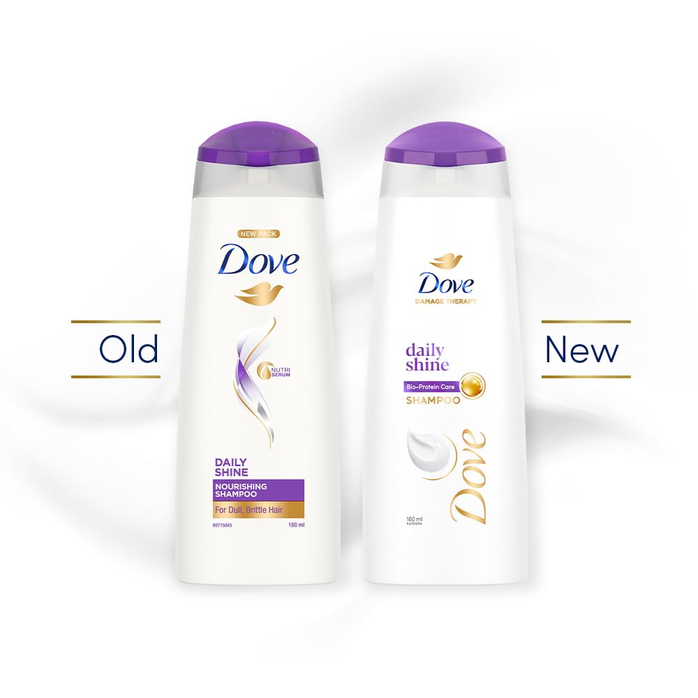 DOVE DAILY SHINE SHAMPOO 180ML