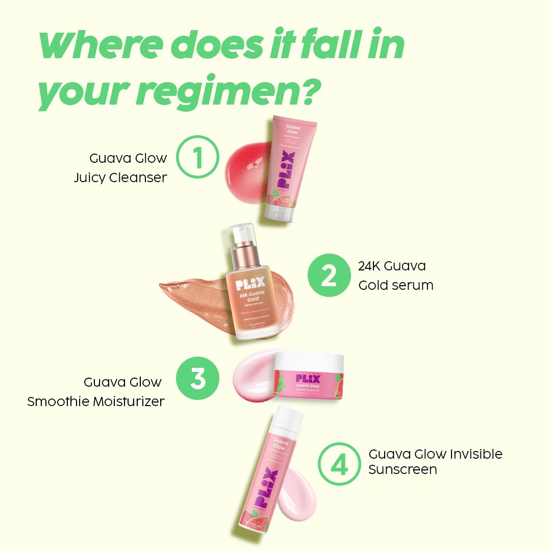 PLIX 24K GUAVA GOLD DEWY SERUM VITAMIN C 30ML