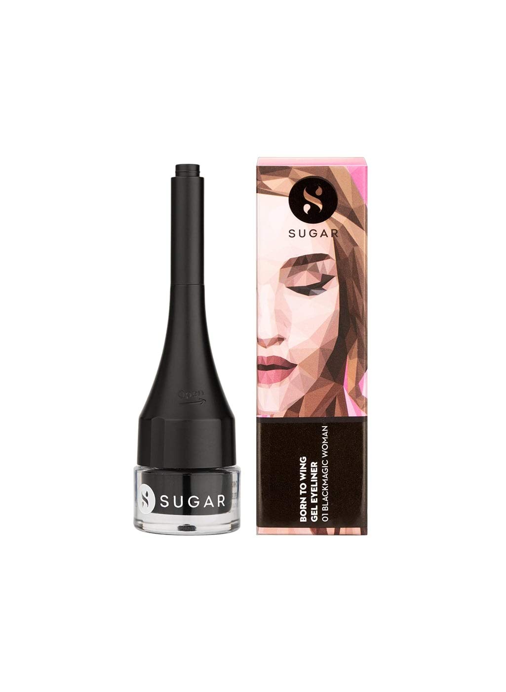 SUGAR EYELINER GEL BORN TO WING 01 MAGIC WOMAN 2.3 G