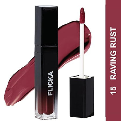 FLICKA LIPSTICK LIQUID 15 RAVING RUST