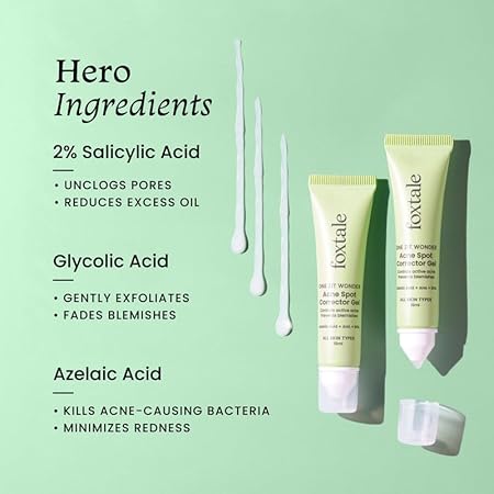 FOXTALE ONE ZIT WONDER ACNE SPOT CORRECTOR GEL 15ML