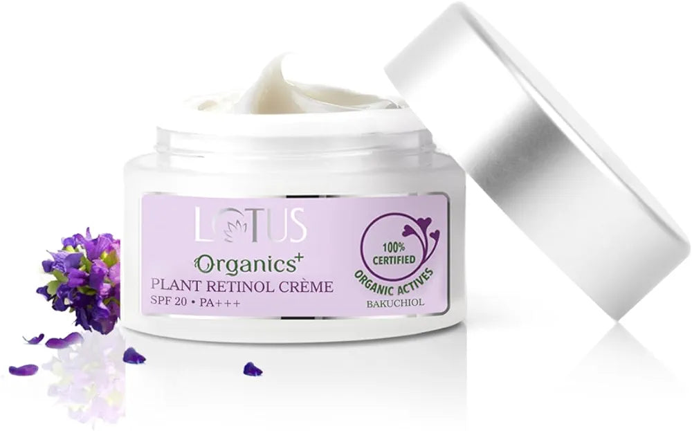 LOTUS ORGANICS PLANT RETINOL CREAM SPF 20 30GM