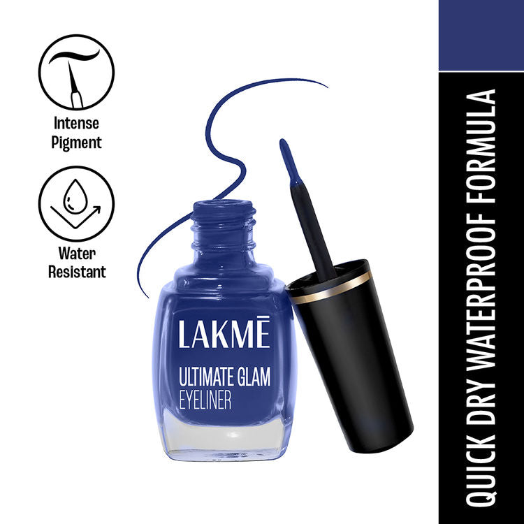 LAKME ULTIMATE GLAM EYELINER B2 BLUE 9ML