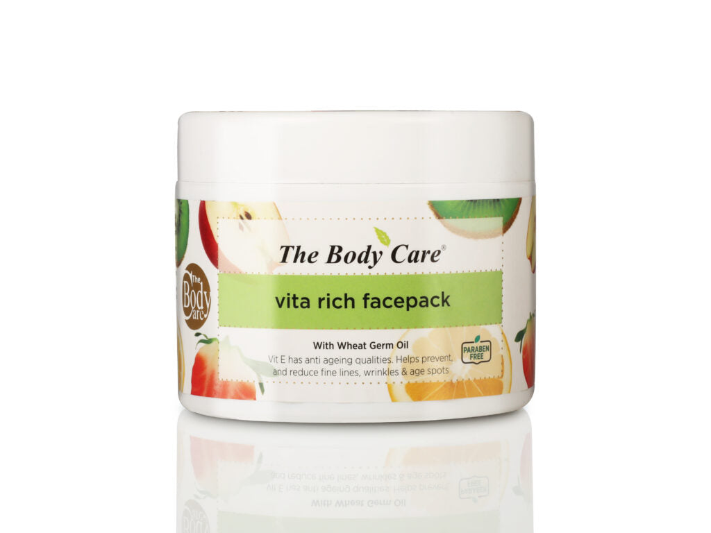 THE BODY CARE FACE PACK VITAMIN-E 500 GRM