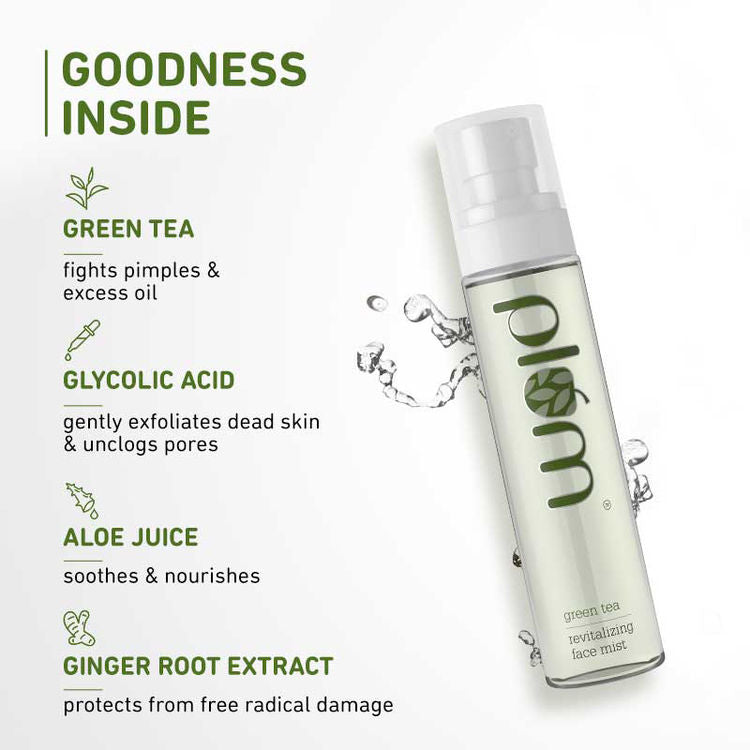 PLUM FACE MIST GREEN TEA REV 100 ML