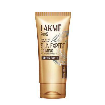 LAKME 9TO5 SUN EXPERT PRIMING SPF 50+++ 50G