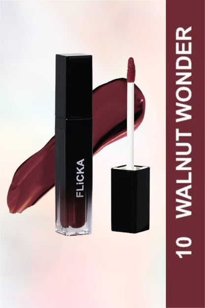 FLICKA LIPSTICK LIQUID 10 WALNUT WONDER