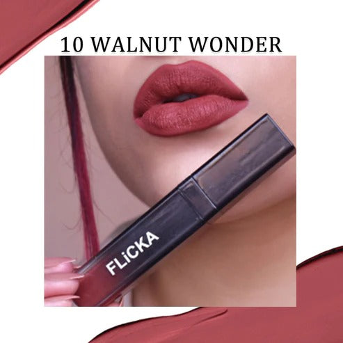 FLICKA LIPSTICK LIQUID 10 WALNUT WONDER