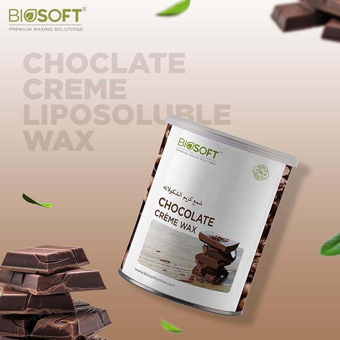 BIOSOFT WAX DARK CHOCOLATE 800G