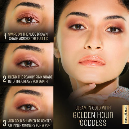 LAKME 9TO5 EYECONIC SHADOW STACKS GOLDEN HOUR GOODESS 7G