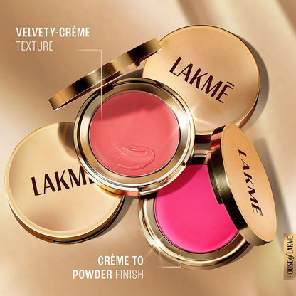 LAKME 9TO5 BLUSH POWERPLAY VELVET CREME SOFT CORAL