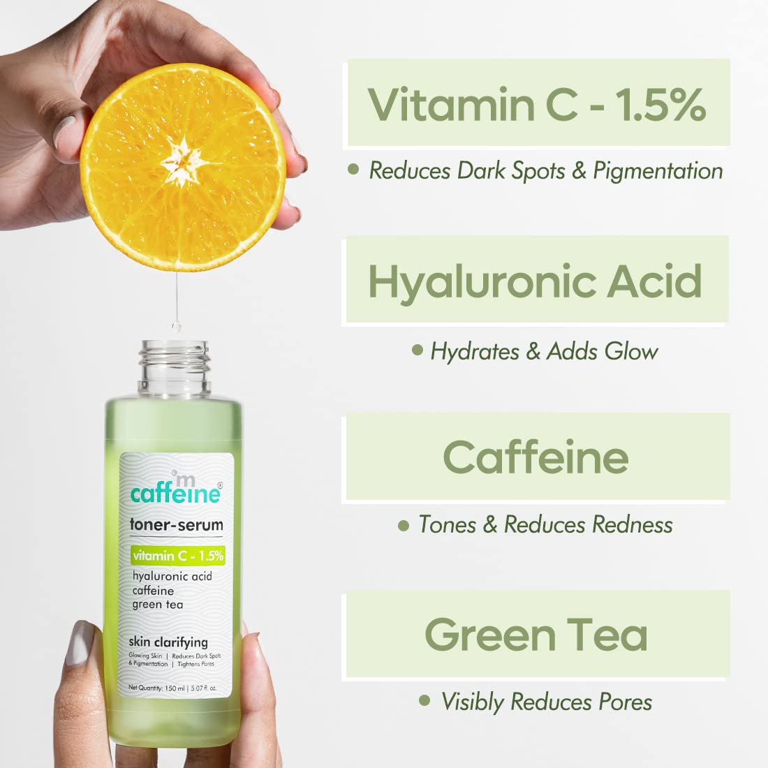 MCAFFEINE TONER -SERUM VITAMIN C