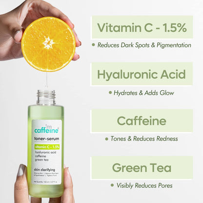 MCAFFEINE TONER -SERUM VITAMIN C