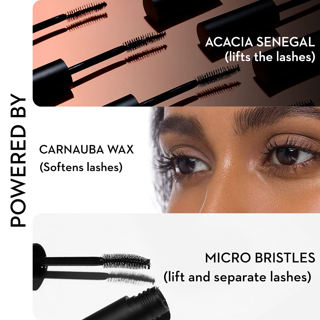 SUGAR MASCARA LASH MOP LIMITLESS 01 BLACK WITH A BAN 10 G