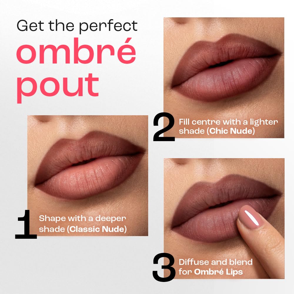 LAKME 9TO5 FOREVER MATTE LIP CRAYON BURGUNDY BLOOM 1.1G