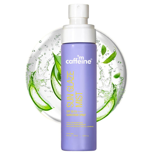 MCAFFEINE SUNSCREEN SPRAY SUN GAZE MIST SPF 50PA++++ 100ML