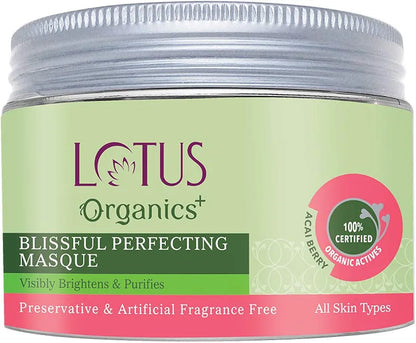 LOTUS ORGANICS BLISSFUL PERFECTING MASQUE 50GM