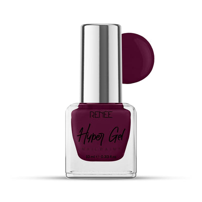 RENEE HYPER GEL NAIL PAINT FRENCH PLUM 10ML