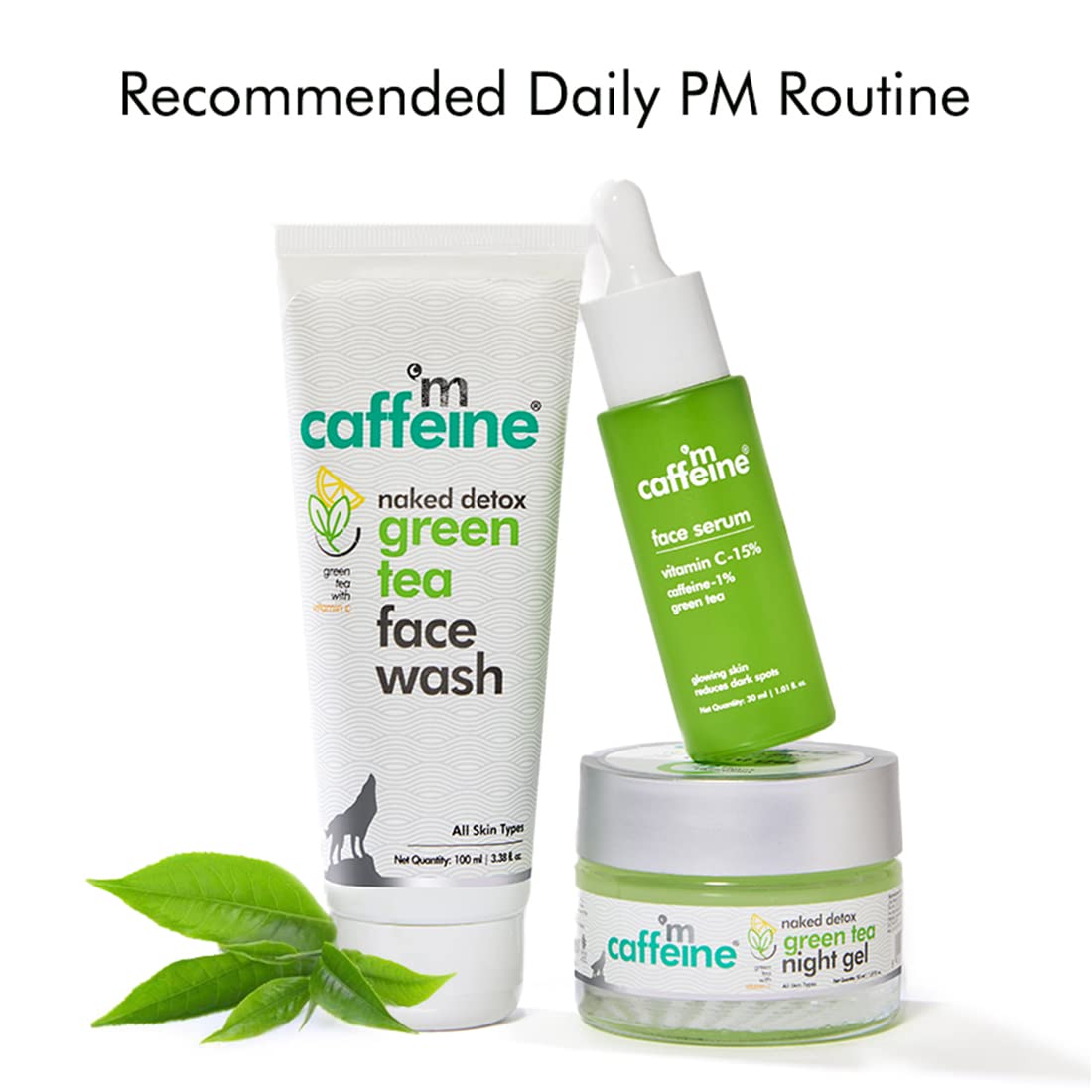 MCAFFEINE NIGHT GEL GREEN TEA 50G
