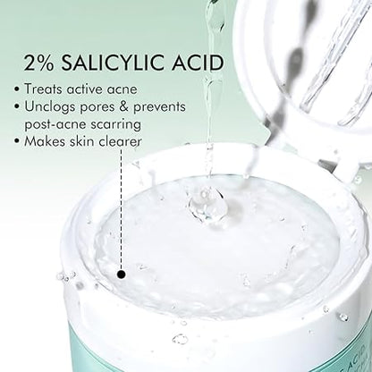 MCAFFEINE ACNE PADS CLEAR SKIN 2% SALICYLIC ACID ZINE PCA & MATCHA TEA