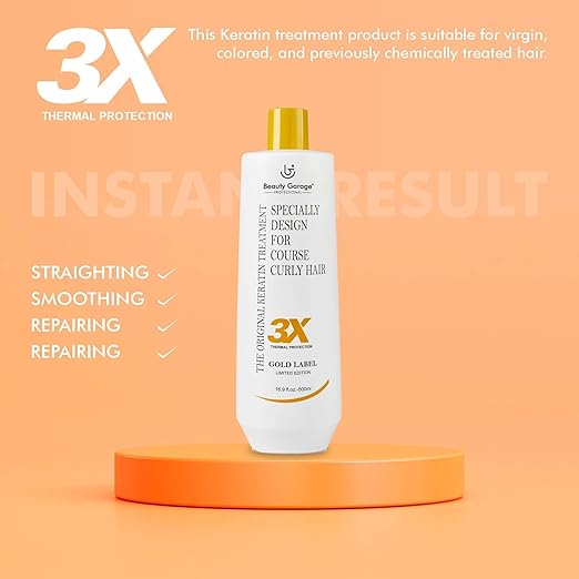 BEAUTY GARAGE 3X KERATIN TREATMENT 500ML