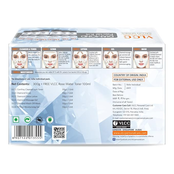 VLCC FACIAL KIT DIAMOND 300G