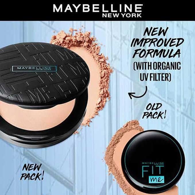 MAYBELLINE COMPACT FITME 128