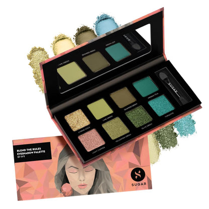 SUGAR EYE SHADOW PALLETE BLEND THE RULES 07 IVY