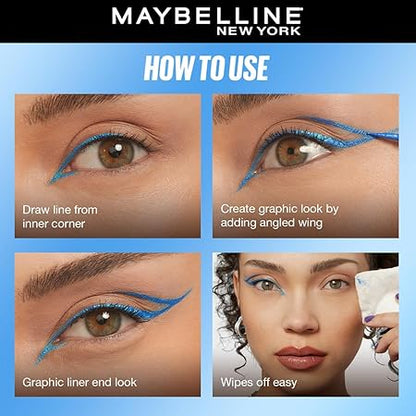 MAYBELLINE EYELINER TATTO PLAY BLUE 2.1ML  LTLPBLUE