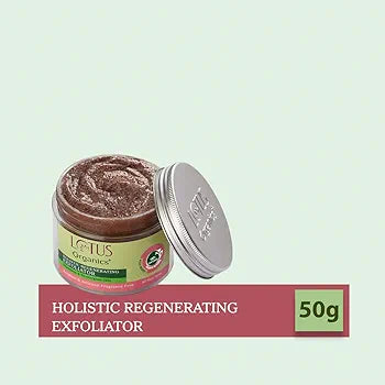 LOTUS ORGANICS HOLISTIC REGENRATING EXFOLIATOR 100GM