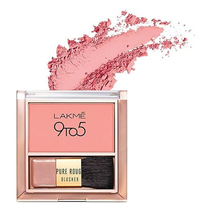 LAKME 9TO5 BLUSHER NUDE FLUSH 6 G