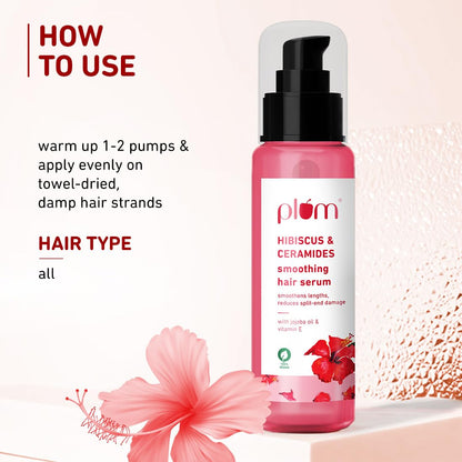 PLUM HAIR SERUM HIBISCUS CERAMIDE 75ML