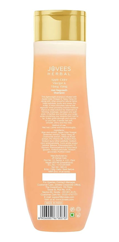 JOVEES APPLE CIDER VINEGAR YALANG YALANG SHAMPOO 300ML